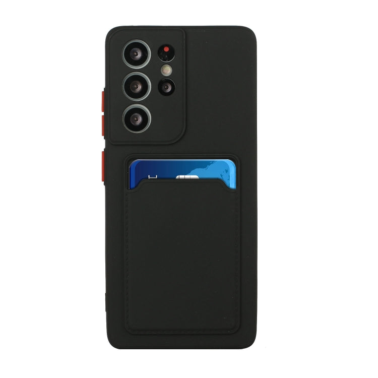 For Samsung Galaxy S25 Ultra 5G Card Slot Design Shockproof TPU Phone Case(Black) - Galaxy S25 Ultra 5G Cases by PMC TechLife | Online Shopping South Africa | PMC TechLife | Buy Now Pay Later Mobicred