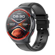 T82 1.43 inch Round Screen BT Call Smart Watch, Heart Rate / Blood Pressure / Blood Oxygen / Sleep / Blood Sugar / HRV / Metope / SOS, Strap:Leather Black - Smart Wristbands by PMC TechLife | Online Shopping South Africa | PMC TechLife | Buy Now Pay Later Mobicred