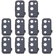 For Samsung Galaxy S20 FE SM-G780F 10pcs Rear Camera Lens Cover(Black)
