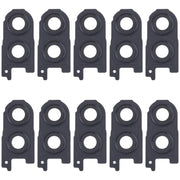 For Samsung Galaxy Z Flip3 5G SM-F711BF 10pcs Rear Camera Lens Cover(Black)