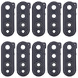 For Samsung Galaxy Z Fold4 SM-F936B 10pcs Rear Camera Lens Cover(Black) - free shipping - PMc TechLife - Order now!
