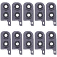 For Samsung Galaxy Z Flip5 SM-F731B 10pcs Rear Camera Lens Cover(Black) - free shipping - PMc TechLife - Order now!