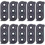 For Samsung Galaxy Z Fold5 SM-F946B 10pcs Rear Camera Lens Cover(Black)