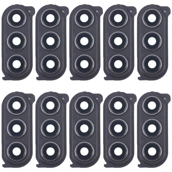For Samsung Galaxy Z Fold5 SM-F946B 10pcs Rear Camera Lens Cover(Black)