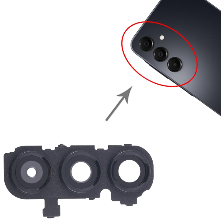 For Samsung Galaxy A16 SM-A165F 10pcs Rear Camera Lens Cover(Black) - free shipping - PMc TechLife - Order now!