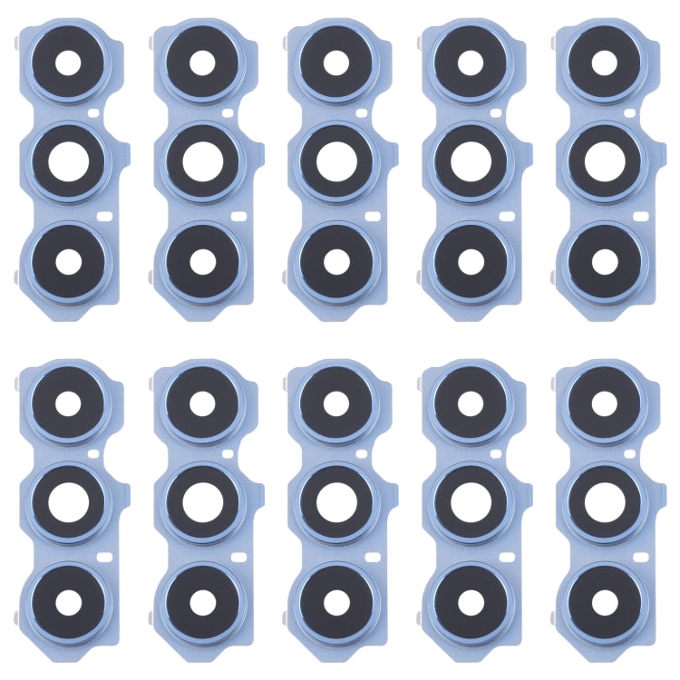 For Samsung Galaxy M54 SM-M546B 10pcs Rear Camera Lens Cover(Blue)