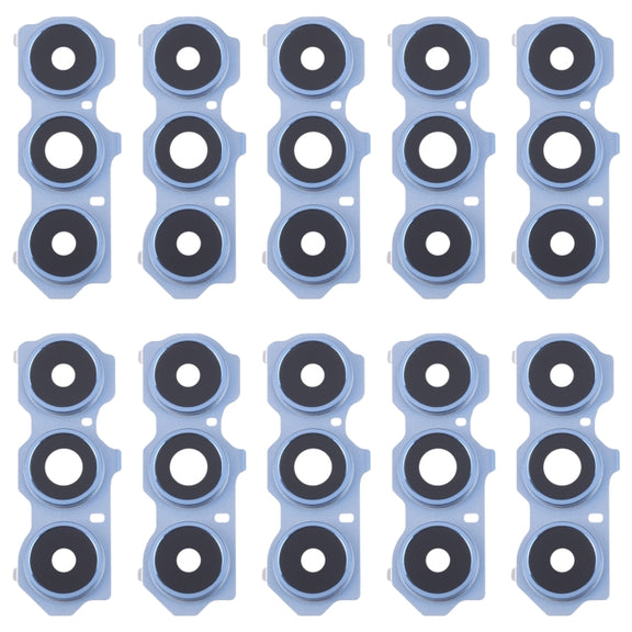 For Samsung Galaxy M54 SM-M546B 10pcs Rear Camera Lens Cover(Blue)