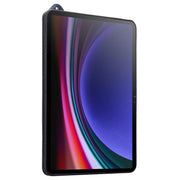 For Samsung Galaxy Tab S10 Ultra / S9 Ultra TPU Leather Back Tablet Case with Wristband(Dark Blue)