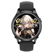 X17 mini 1.27 inch IP67 Water-resistant 2 in 1 Bluetooth Earphone Smart Watch(Black)