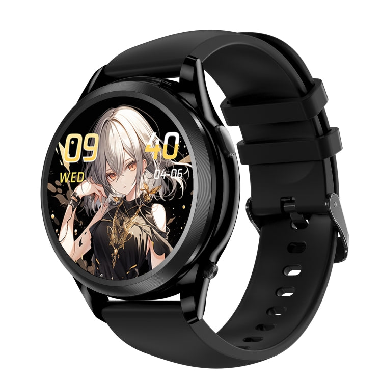 X17 mini 1.27 inch IP67 Water-resistant 2 in 1 Bluetooth Earphone Smart Watch(Black)