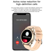 X17 mini 1.27 inch IP67 Water-resistant 2 in 1 Bluetooth Earphone Smart Watch(Gold)