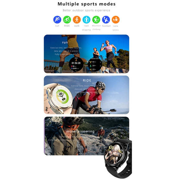 X17 mini 1.27 inch IP67 Water-resistant 2 in 1 Bluetooth Earphone Smart Watch(Gold)