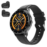 X20 1.43 inch IP67 Water-resistant 2 in 1 Bluetooth Earphone Smart Watch(Black)
