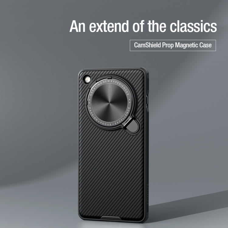 For OPPO Find X8 NILLKIN CamShield Prop MagSafe Magnetic PC Phone Case(Black) - Find X8 Cases by NILLKIN | Online Shopping South Africa | PMC Jewellery | Buy Now Pay Later Mobicred