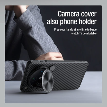 For OPPO Find X8 NILLKIN CamShield Prop MagSafe Magnetic PC Phone Case(Black) - Find X8 Cases by NILLKIN | Online Shopping South Africa | PMC Jewellery | Buy Now Pay Later Mobicred