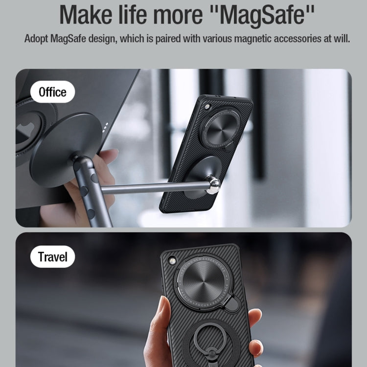 For OPPO Find X8 Pro NILLKIN CamShield Prop MagSafe Magnetic PC Phone Case(Black) - free shipping - PMc TechLife - Order now!
