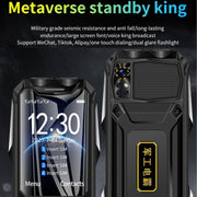 Q9-1 4G Elder Keypad Rugged Phone, 3.5 inch, 4500mAh, 21 Keys, SOS, FM, Network: 4G, Dual SIM(Black)