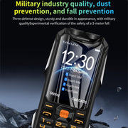 Q9-1 4G Elder Keypad Rugged Phone, 3.5 inch, 4500mAh, 21 Keys, SOS, FM, Network: 4G, Dual SIM(Black)