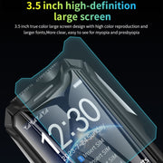 Q9-1 4G Elder Keypad Rugged Phone, 3.5 inch, 4500mAh, 21 Keys, SOS, FM, Network: 4G, Dual SIM(Green)