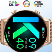 CY19 1.32 inch AMOLED Screen Silicone Strap Smart Watch, Blood Oxygen/Blood Pressure/Heart Rate(Black)