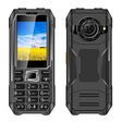 Q6000 Elder Keypad Phone, 2.4 inch, 6800mAh, Dual Flashlights, 21 Keys, SOS, FM, Dual SIM, GSM, Plug:UK Plug(Black) - Others by PMC Jewellery | Online Shopping South Africa | PMC Jewellery | Buy Now Pay Later Mobicred