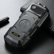 Q7+ 4G Elder Keypad Rugged Phone, 1.77 inch, 16800mAh, 21 Keys,  SOS, FM, Network: 4G, Dual SIM(Black)