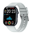 ET587 1.95 inch AMOLED Screen Smart Watch, ECG Electrocardiogram/Blood Sugar Monitoring(Grey) - Smart Watches by PMC TechLife | Online Shopping South Africa | PMC TechLife | Buy Now Pay Later Mobicred
