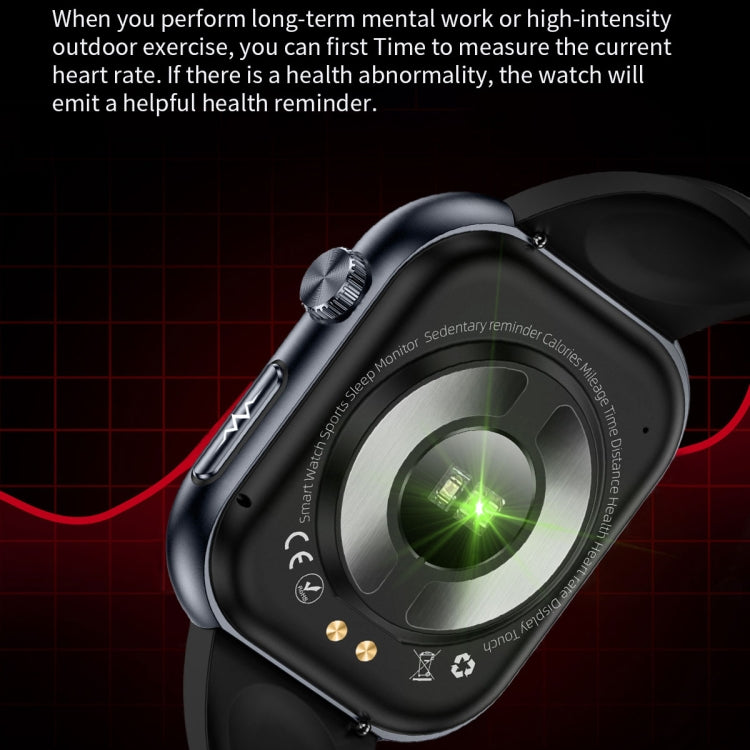 ET587 1.95 inch AMOLED Screen Smart Watch, ECG Electrocardiogram/Blood Sugar Monitoring(Blue) - Smart Watches by PMC TechLife | Online Shopping South Africa | PMC TechLife | Buy Now Pay Later Mobicred