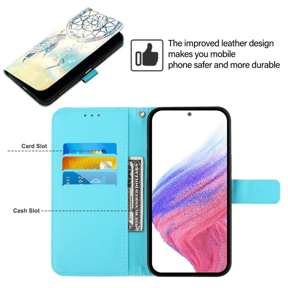 For Doogee N55 Plus 3D Painting Horizontal Flip Leather Phone Case(Dream Wind Chimes)