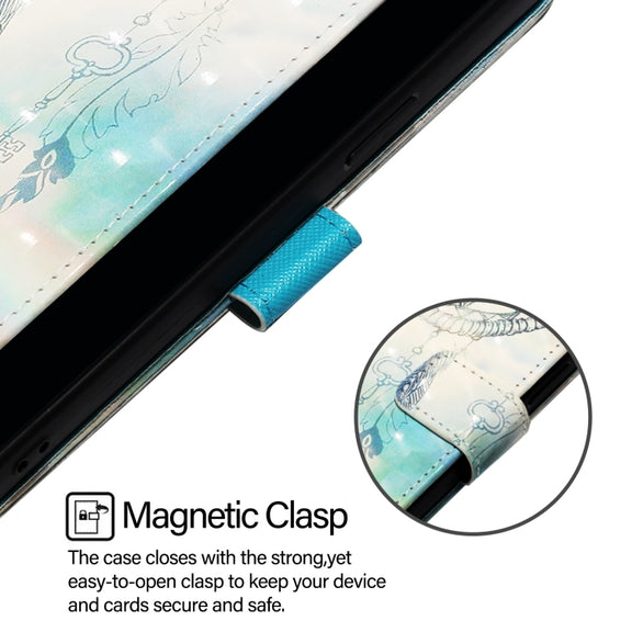 For Doogee N55 Plus 3D Painting Horizontal Flip Leather Phone Case(Dream Wind Chimes)