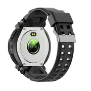 LC17 1.53 inch TFT Round Screen Sports Smart Watch, Heart Rate / Blood Oxygen / Blood Pressure(Black)
