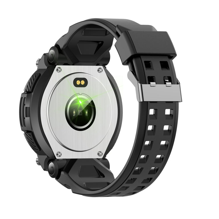 LC17 1.53 inch TFT Round Screen Sports Smart Watch, Heart Rate / Blood Oxygen / Blood Pressure(Black)