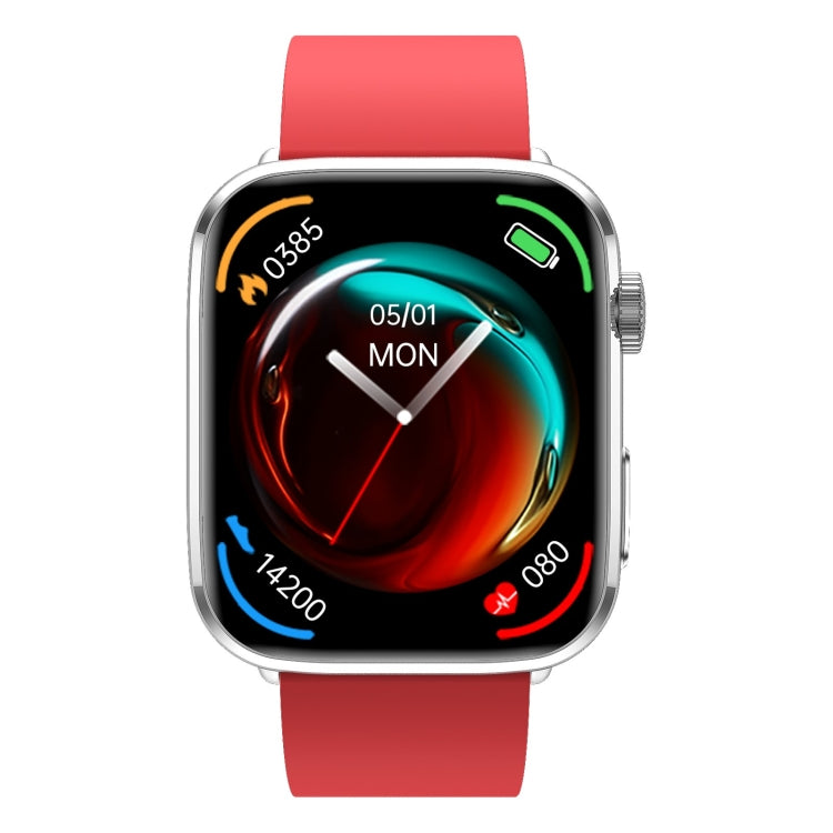 T92 1.81 inch IPS Square Screen Smart Watch, Heart Rate / Blood Oxygen / Blood Pressure(Red) - Smart Watches by PMC TechLife | Online Shopping South Africa | PMC TechLife | Buy Now Pay Later Mobicred