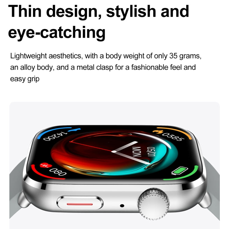 T92 1.81 inch IPS Square Screen Smart Watch, Heart Rate / Blood Oxygen / Blood Pressure(Blue) - Smart Watches by PMC TechLife | Online Shopping South Africa | PMC TechLife | Buy Now Pay Later Mobicred