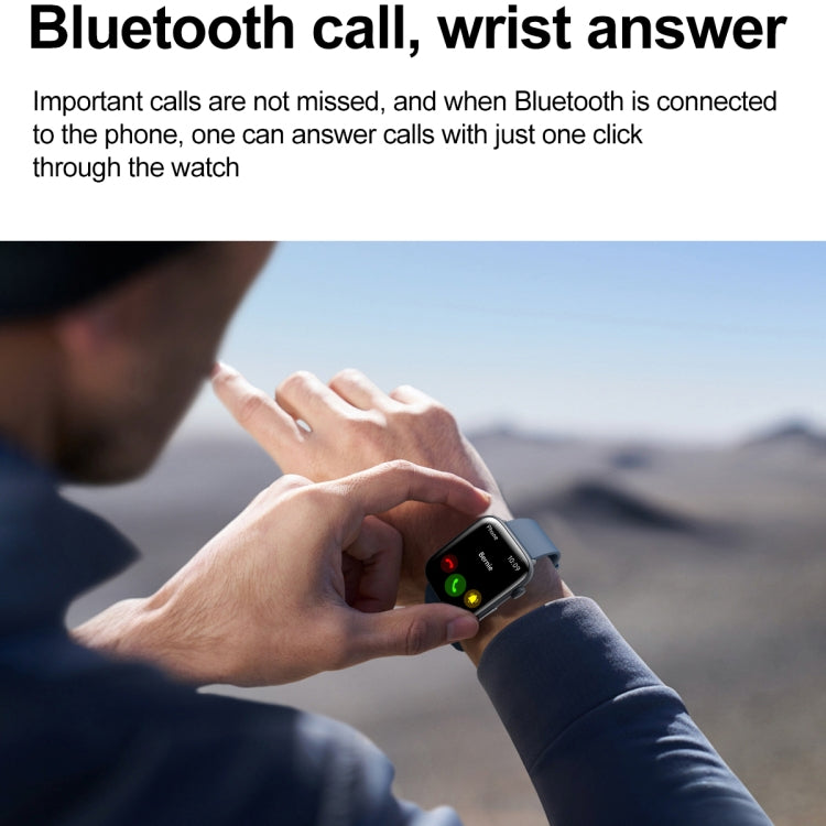 T92 1.81 inch IPS Square Screen Smart Watch, Heart Rate / Blood Oxygen / Blood Pressure(Red) - Smart Watches by PMC TechLife | Online Shopping South Africa | PMC TechLife | Buy Now Pay Later Mobicred