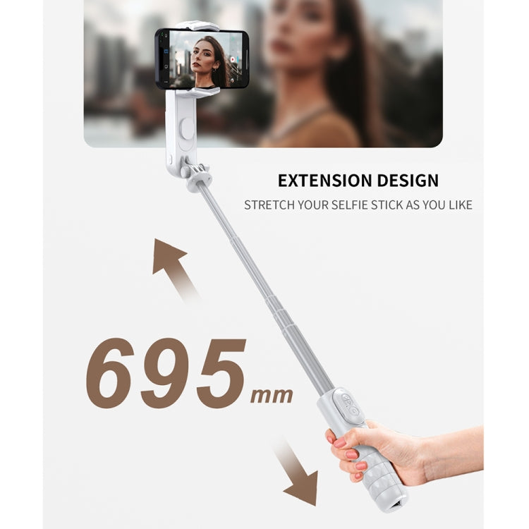 FUNSNAP Capture Q3 Single Axis Handheld Gimbal Phone Live Stabilizer(White) - free shipping - PMC Jewellery - Order now!