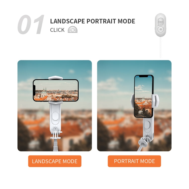 FUNSNAP Capture Q3 Single Axis Handheld Gimbal Phone Live Stabilizer(White) - free shipping - PMC Jewellery - Order now!