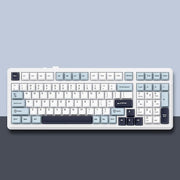 AULA F99 99 Keys Wired/2.4G/Bluetooth Three Model Customized RGB Mechanical Keyboard(Smoky Blue Sea Fog)