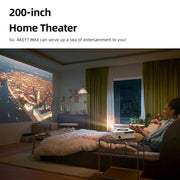 AUN AKEY7 MAX 1920x1080P HD Android LCD Projector EU Plug(White)