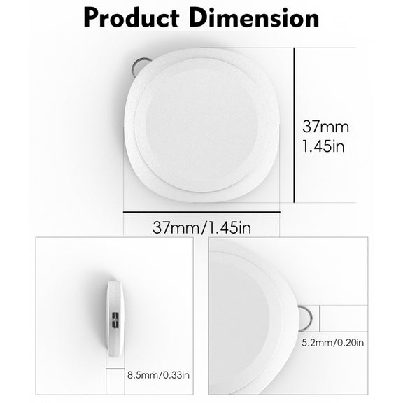 4 in 1 Portable Smart Watch Magnetic Wireless Charger(Black)