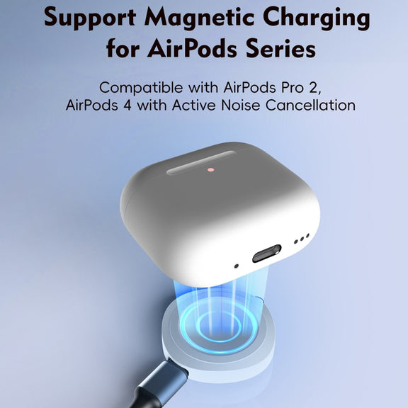 4 in 1 Portable Smart Watch Magnetic Wireless Charger(Black)