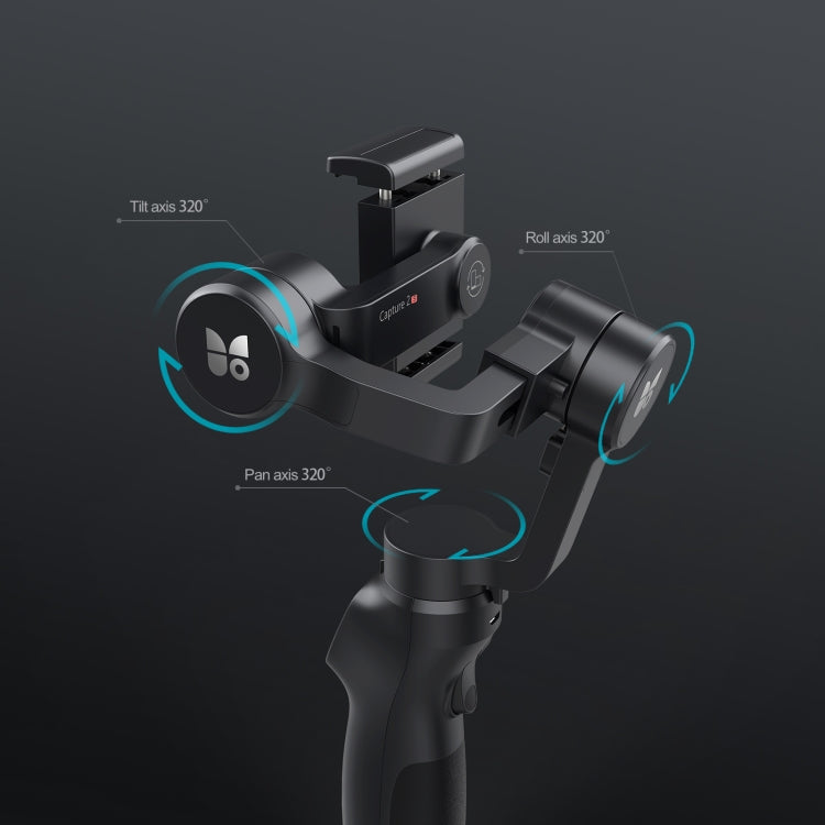 FUNSNAP Capture 2s Smart 3-Axis Handheld Gimbal Phone Live Stabilizer, Basic Version(Black) - free shipping - PMC Jewellery - Order now!