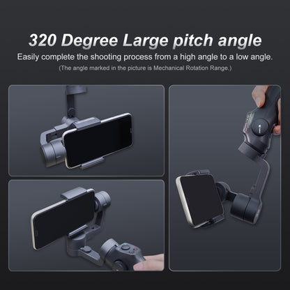 FUNSNAP Capture 2s Smart 3-Axis Handheld Gimbal Phone Live Stabilizer, Basic Version(Black) - free shipping - PMC Jewellery - Order now!