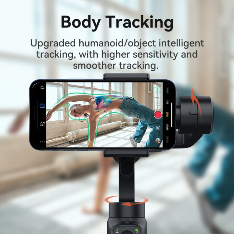 FUNSNAP Capture 2s Smart 3-Axis Handheld Gimbal Phone Live Stabilizer, Combo Version(Black) - free shipping - PMC Jewellery - Order now!