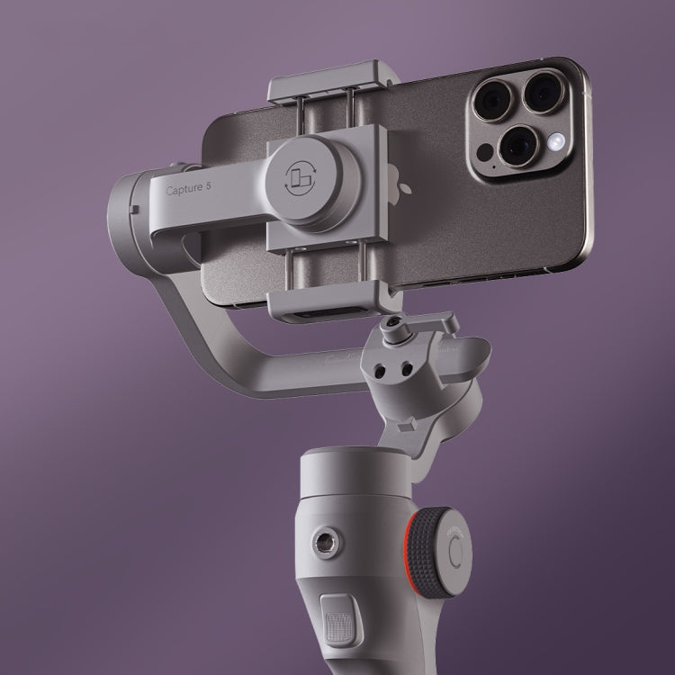 FUNSNAP Capture 5 Professional 3-Axis Handheld Gimbal Phone Live Stabilizer, Basic Version(Grey) - free shipping - PMC Jewellery - Order now!