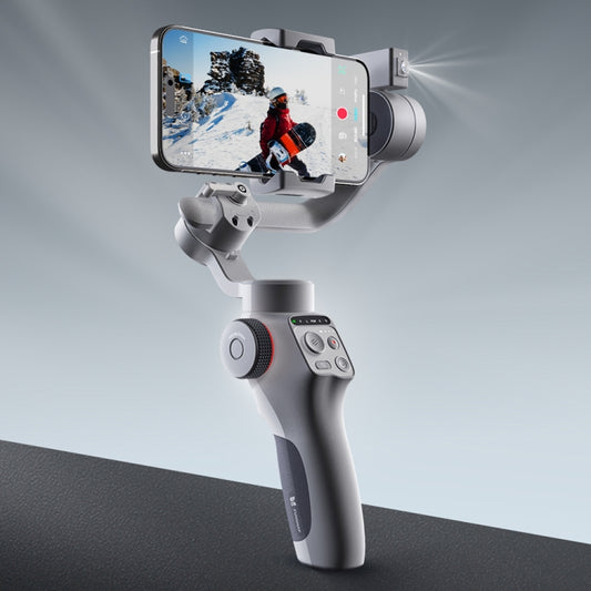 FUNSNAP Capture 5 Professional 3-Axis Handheld Gimbal Phone Live Stabilizer, Combo Version(Grey) - free shipping - PMC Jewellery - Order now!