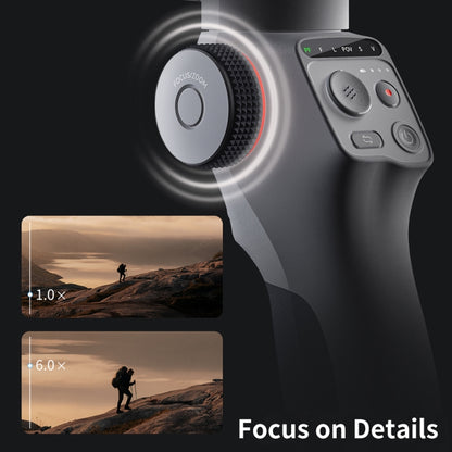 FUNSNAP Capture 5 Professional 3-Axis Handheld Gimbal Phone Live Stabilizer, Combo Version(Grey) - free shipping - PMC Jewellery - Order now!