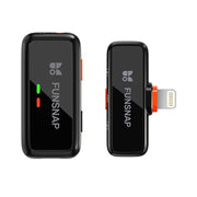 FUNSNAP S6 Lavalier Wireless Microphone, 8 Pin RX + 1 TX