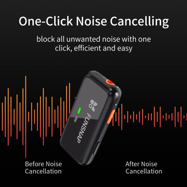 FUNSNAP S6 Lavalier Wireless Microphone, 8 Pin RX + 2 TX with Charging Case - free shipping - PMC TechLife - Order now!