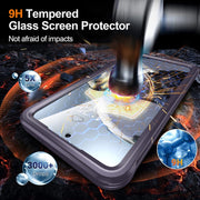 For Samsung Galaxy S25+ 5G RedPepper Tempered Glass MagSafe Phone Case(Purple)